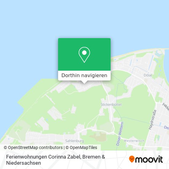 Ferienwohnungen Corinna Zabel Karte