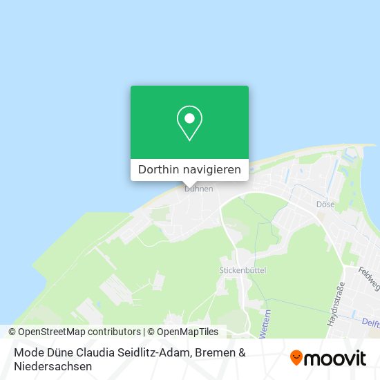 Mode Düne Claudia Seidlitz-Adam Karte