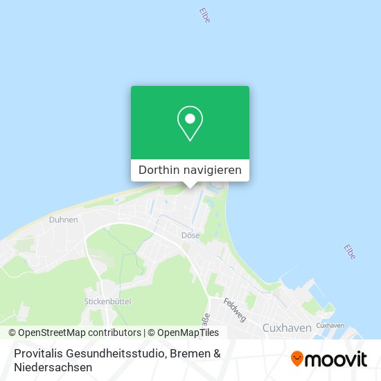 Provitalis Gesundheitsstudio Karte