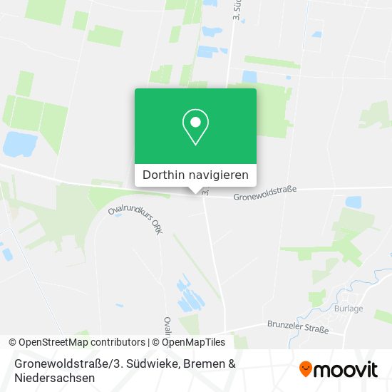 Gronewoldstraße/3. Südwieke Karte