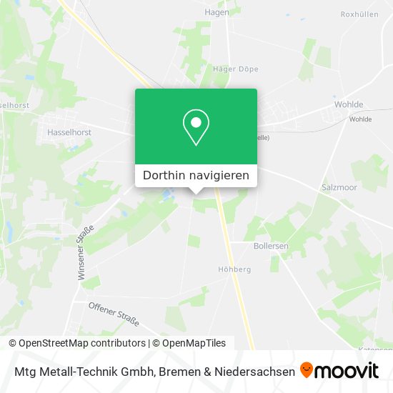 Mtg Metall-Technik Gmbh Karte