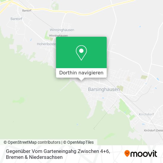 Gegenüber Vom Garteneingahg Zwischen 4+6 Karte