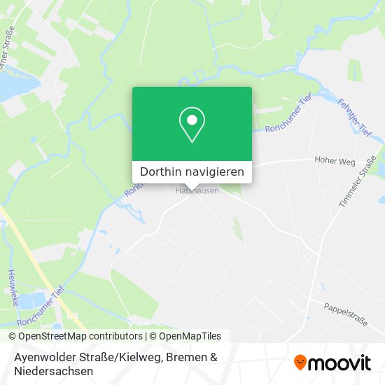Ayenwolder Straße/Kielweg Karte