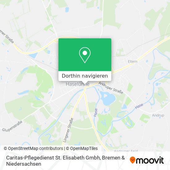 Caritas-Pflegedienst St. Elisabeth Gmbh Karte