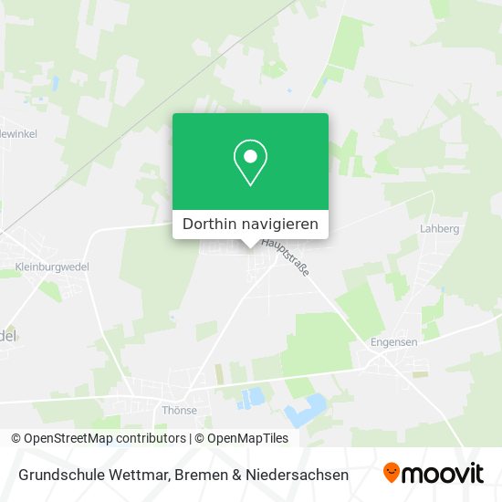 Grundschule Wettmar Karte