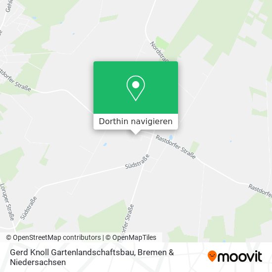 Gerd Knoll Gartenlandschaftsbau Karte
