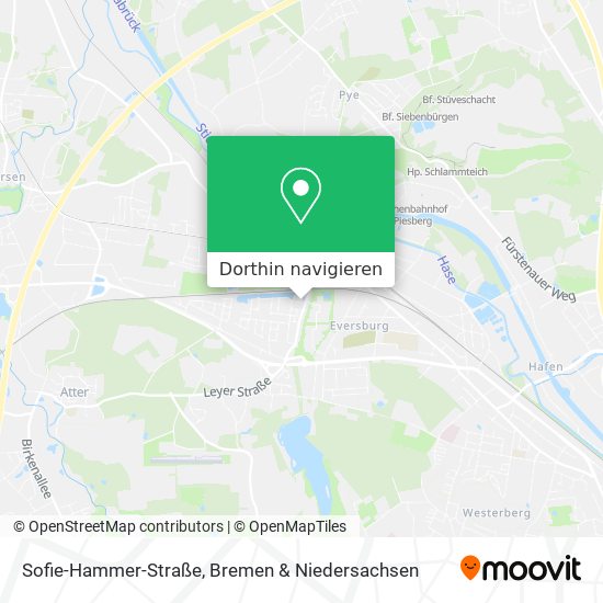 Sofie-Hammer-Straße Karte