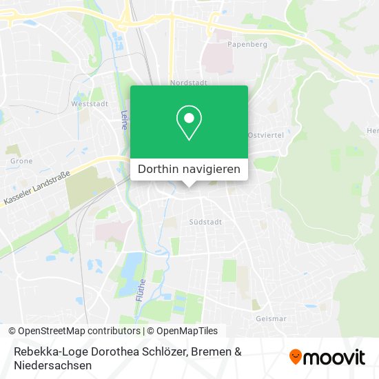 Rebekka-Loge Dorothea Schlözer Karte