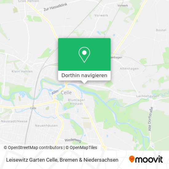 Leisewitz Garten Celle Karte