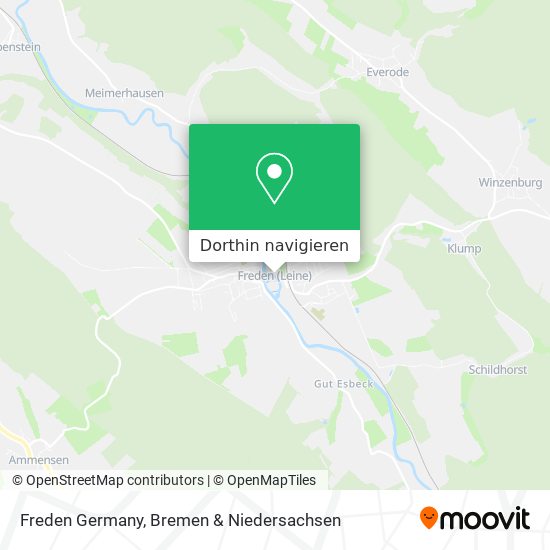 Freden Germany Karte