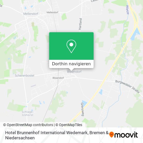 Hotel Brunnenhof International Wedemark Karte