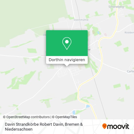 Davin Strandkörbe Robert Davin Karte