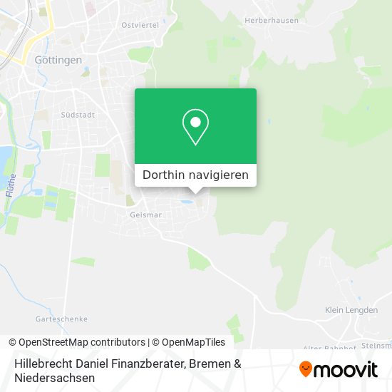 Hillebrecht Daniel Finanzberater Karte