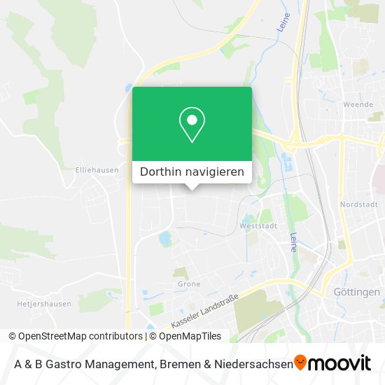A & B Gastro Management Karte