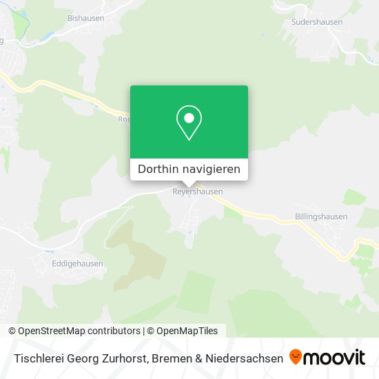 Tischlerei Georg Zurhorst Karte