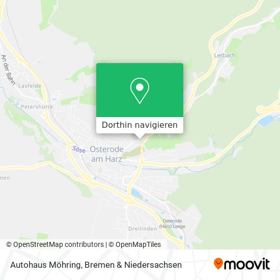 Autohaus Möhring Karte