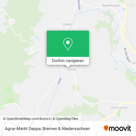 Agrar-Markt Deppe Karte