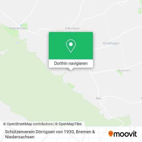 Schützenverein Dörrigsen von 1930 Karte