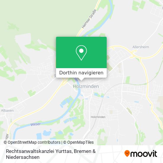 Rechtsanwaltskanzlei Yurttas Karte