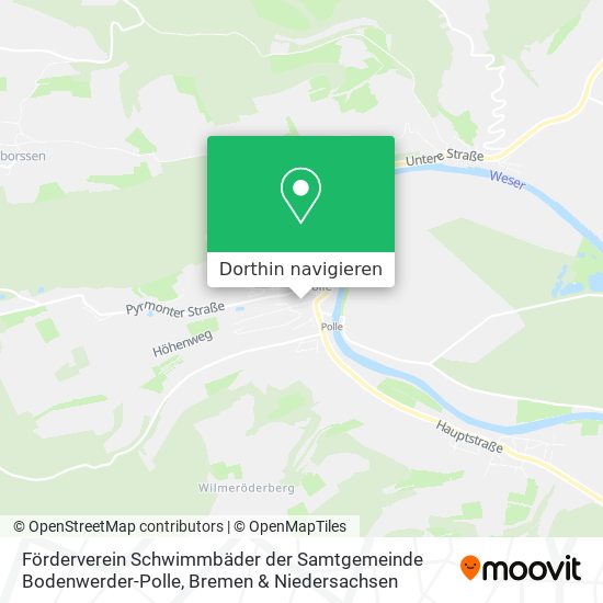 Förderverein Schwimmbäder der Samtgemeinde Bodenwerder-Polle Karte