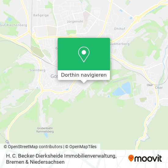 H. C. Becker-Dierksheide Immobilienverwaltung Karte
