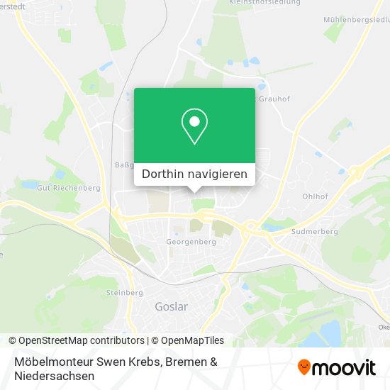 Möbelmonteur Swen Krebs Karte