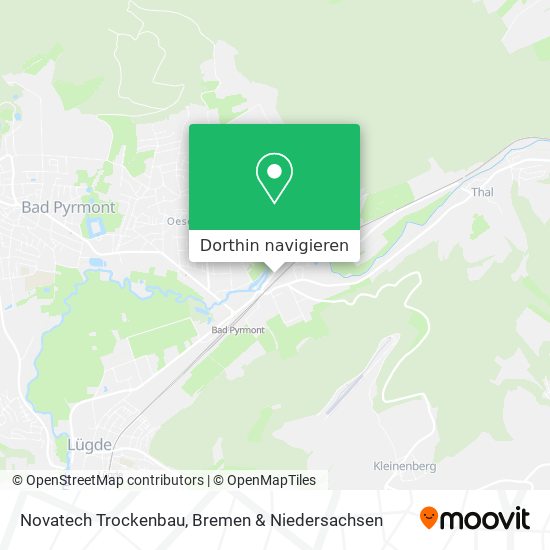 Novatech Trockenbau Karte