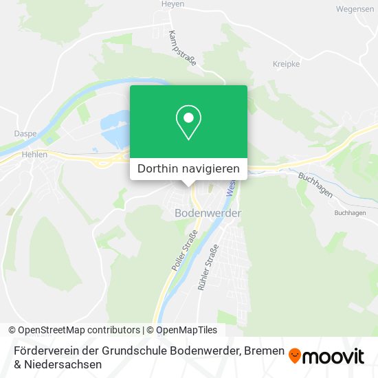 Förderverein der Grundschule Bodenwerder Karte