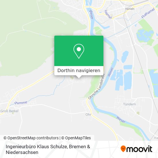 Ingenieurbüro Klaus Schulze Karte