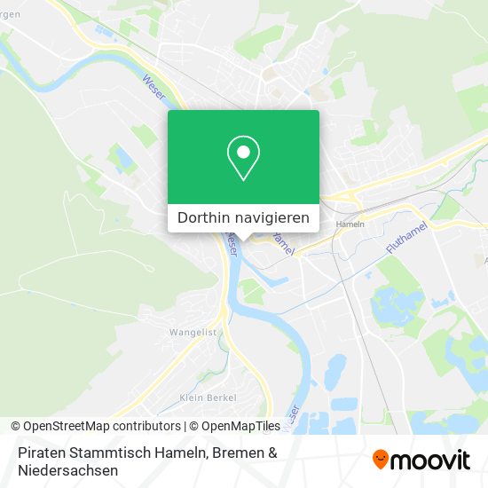 Piraten Stammtisch Hameln Karte
