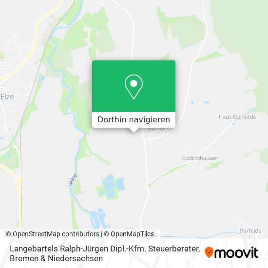 Langebartels Ralph-Jürgen Dipl.-Kfm. Steuerberater Karte