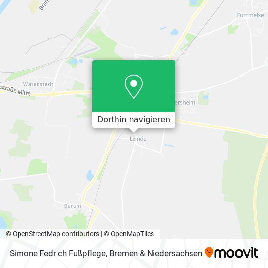 Simone Fedrich Fußpflege Karte