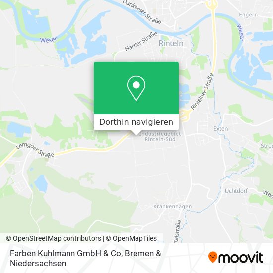 Farben Kuhlmann GmbH & Co Karte