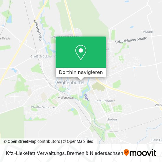Kfz.-Liekefett Verwaltungs Karte