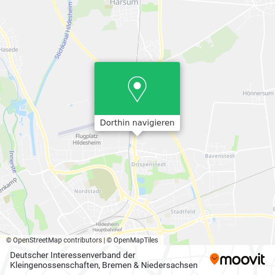 Deutscher Interessenverband der Kleingenossenschaften Karte