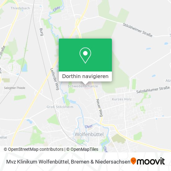 Mvz Klinikum Wolfenbüttel Karte