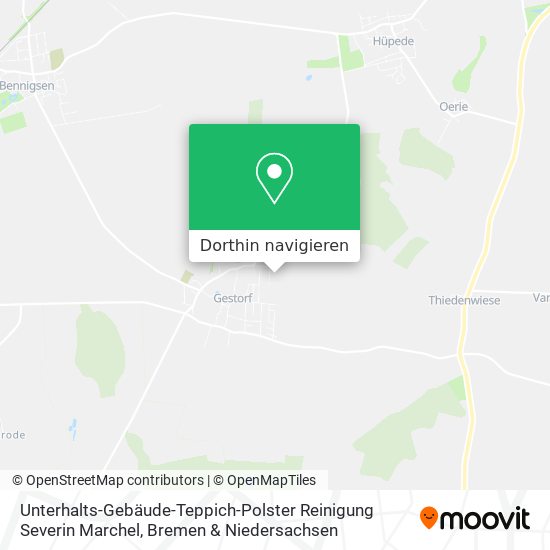 Unterhalts-Gebäude-Teppich-Polster Reinigung Severin Marchel Karte