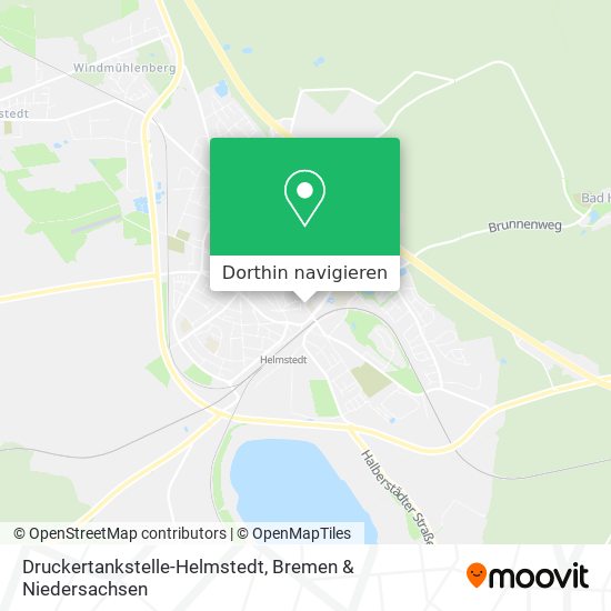 Druckertankstelle-Helmstedt Karte