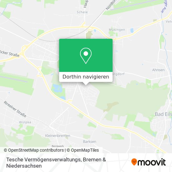 Tesche Vermögensverwaltungs Karte