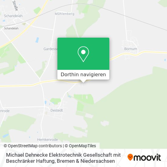 Michael Dehnecke Elektrotechnik Gesellschaft mit Beschränker Haftung Karte