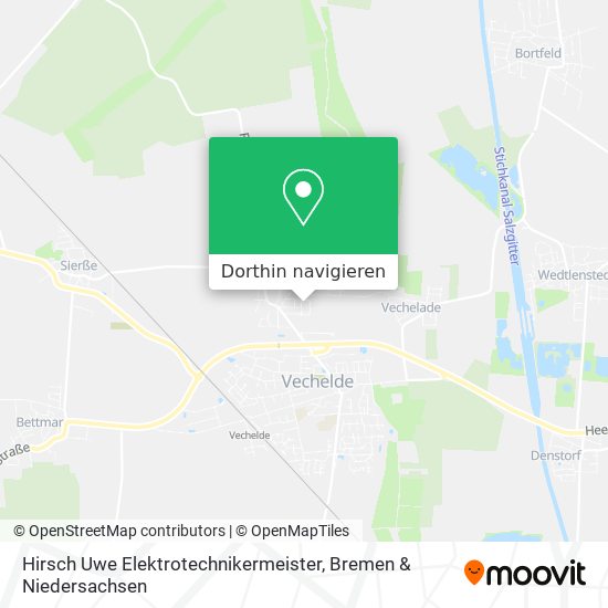 Hirsch Uwe Elektrotechnikermeister Karte