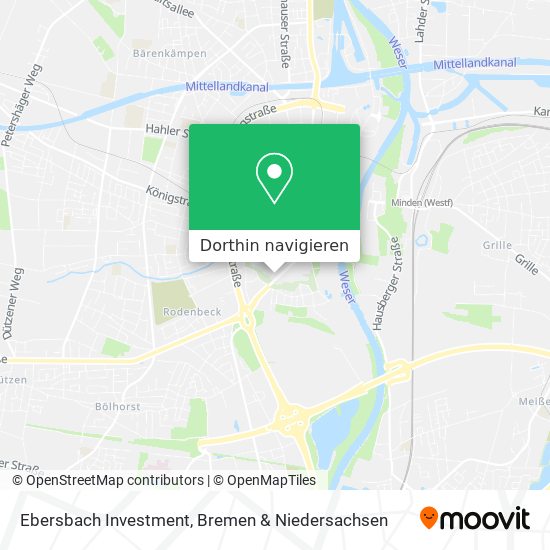 Ebersbach Investment Karte