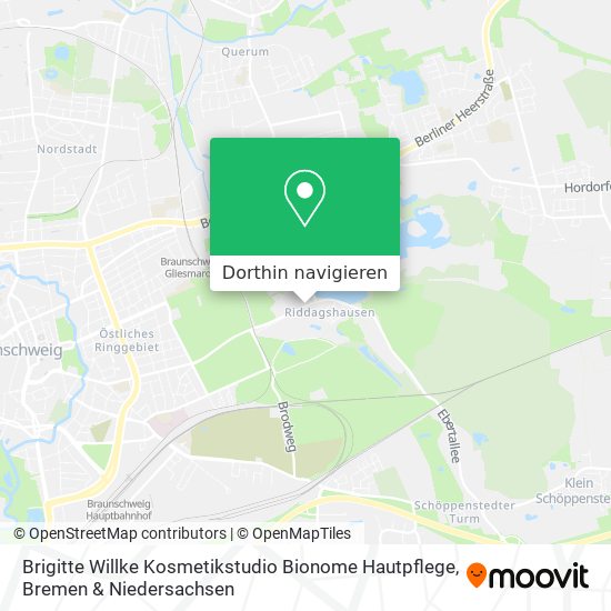Brigitte Willke Kosmetikstudio Bionome Hautpflege Karte