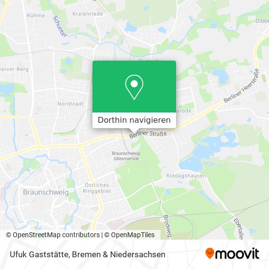 Ufuk Gaststätte Karte