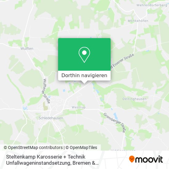 Steltenkamp Karosserie + Technik Unfallwageninstandsetzung Karte