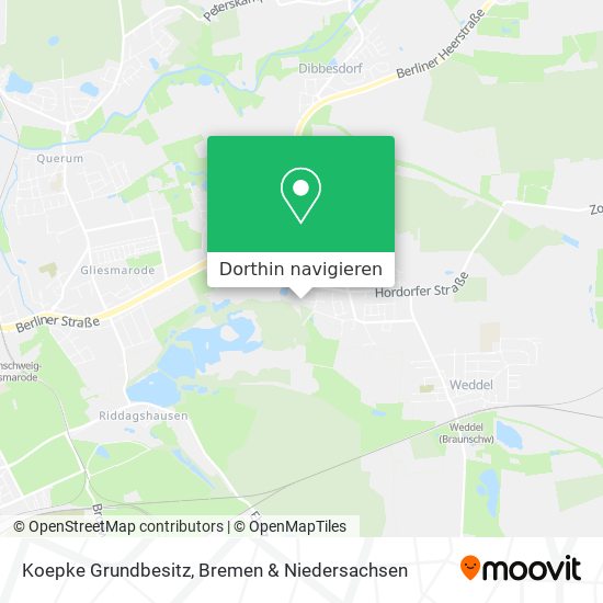 Koepke Grundbesitz Karte