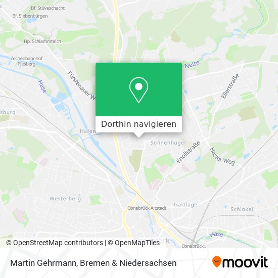 Martin Gehrmann Karte