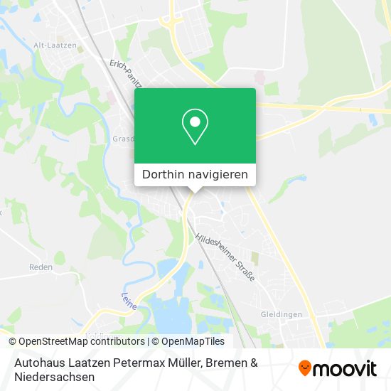 Autohaus Laatzen Petermax Müller Karte