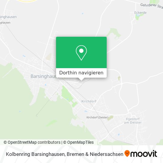 Kolbenring Barsinghausen Karte