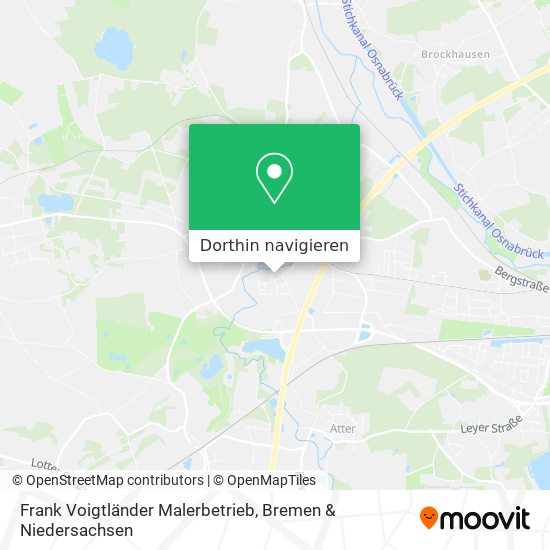 Frank Voigtländer Malerbetrieb Karte